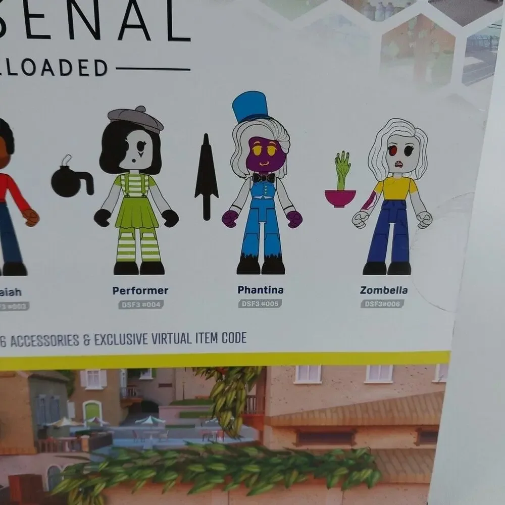Roblox DevSeries ARSENAL RELOADED RIVALS Figure‎ Set (12 pc) NEW